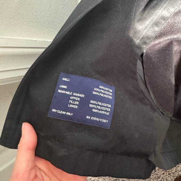 Vintage Classic Black rain Trench Coat - Picture 10 of 10